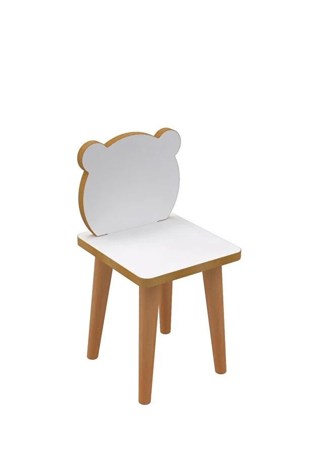 Soho - Çocuk Çalışma Masası Oyun Ve Etkinlik Masası Beyaz Sepetli